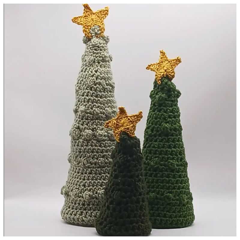 3 Elegant Christmas Trees 3 Elegant Christmas Trees